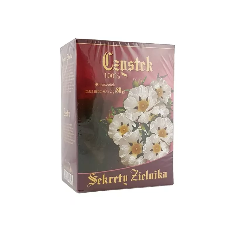 ASZ SEKRETY ZIELNIKA CZYSTEK 100% FIX 40X2G