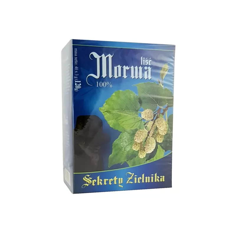 ASZ SEKRETY ZIELNIKA MORWA LIŚĆ 100% 40X3G