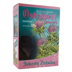 ASZ SEKRETY ZIELNIKA OSTROPEST PLAMISTY MIELONY200