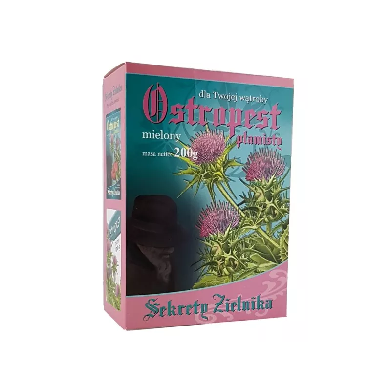 ASZ SEKRETY ZIELNIKA OSTROPEST PLAMISTY MIELONY200