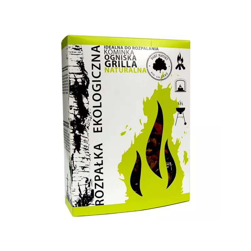 DARY NATURY ROZPAŁKA EKOLOGICZNA DO GRILLA 350G DARY NATURY ROZPAŁKA EKOLOGICZNA DO GRILLA 350G