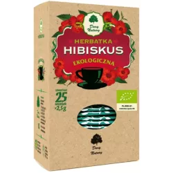 DARY NATURY HERBATKA HIBISKUS EKO 25x2,5G DARY NATURY HERBATKA HIBISKUS EKO 25x2,5G