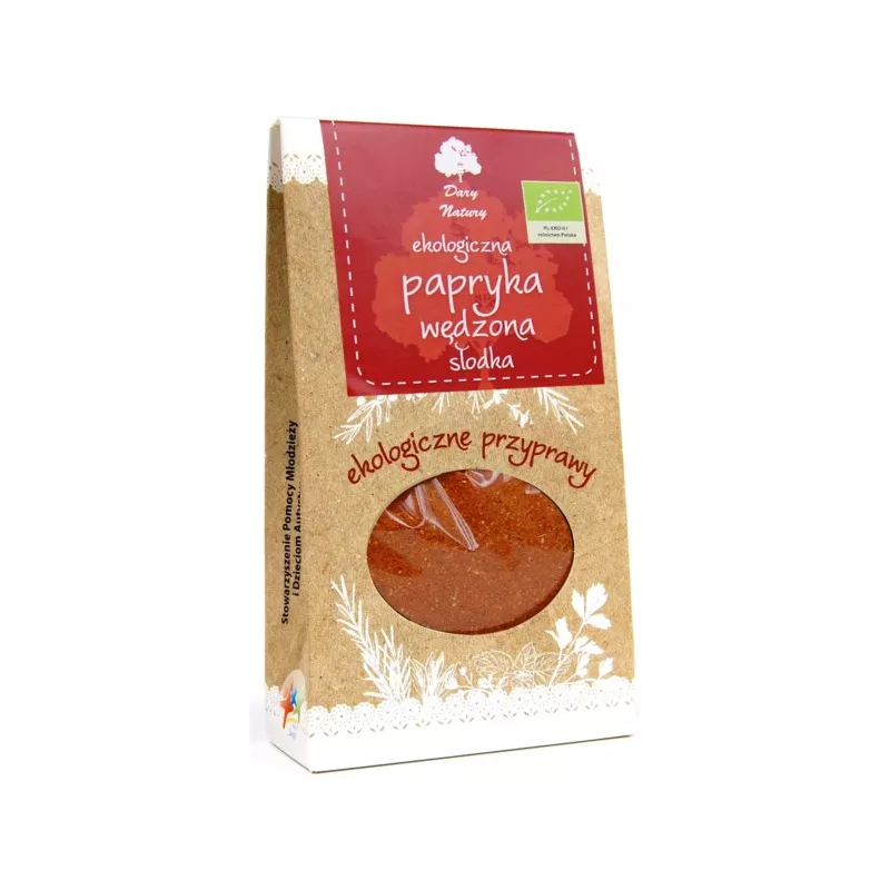 DARY NATURY PAPRYKA SŁODKA WĘDZONA EKO 50G