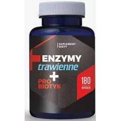 HEPATICA ENZYMY TRAWIENNE + PROBIOTYK 180KAP