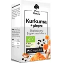 DARY NATURY KURKUMA + PIEPRZ EKO 60 KAPS.