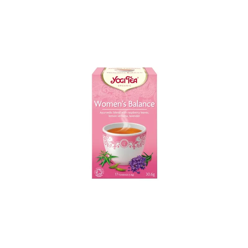 YOGI TEA HERBATA WOMEN'S BALANCE BIO 17x1,8G YOGI TEA HERBATA WOMEN'S BALANCE BIO 17x1,8G