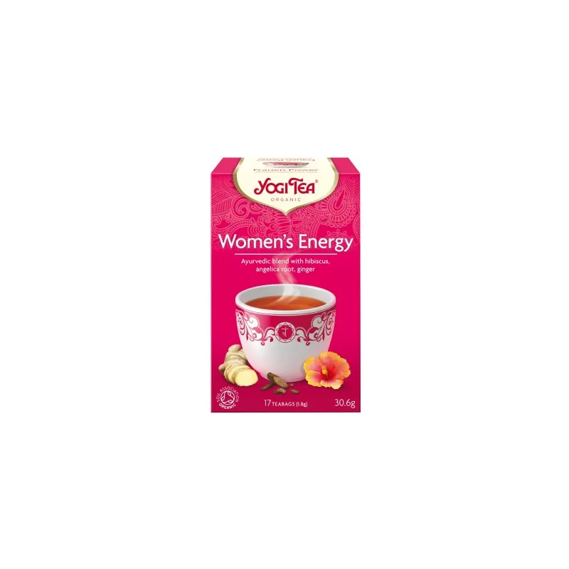 YOGI TEA HERBATA WOMEN'S ENERGY BIO 17x1,8G YOGI TEA HERBATA WOMEN'S ENERGY BIO 17x1,8G