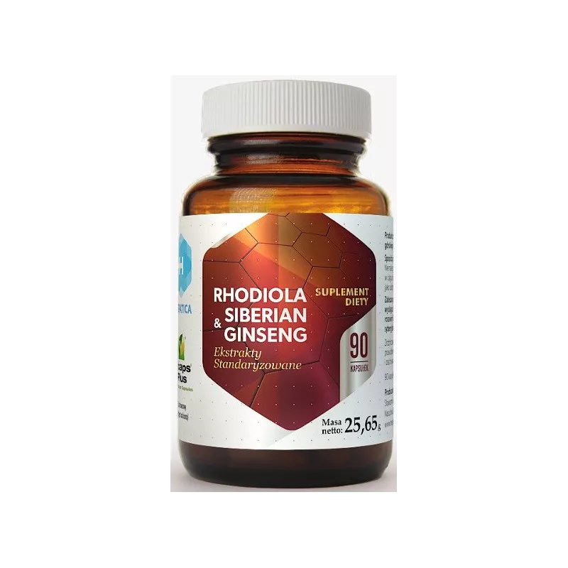 HEPATICA RHODIOLA I SIBERIAN GINSENG 90 KAPS. HEPATICA RHODIOLA I SIBERIAN GINSENG 90 KAPS.