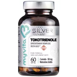 MYVITA SILVER 100% TOKOTRIENOLE 60 KAPS. MYVITA SILVER 100% TOKOTRIENOLE 60 KAPS.