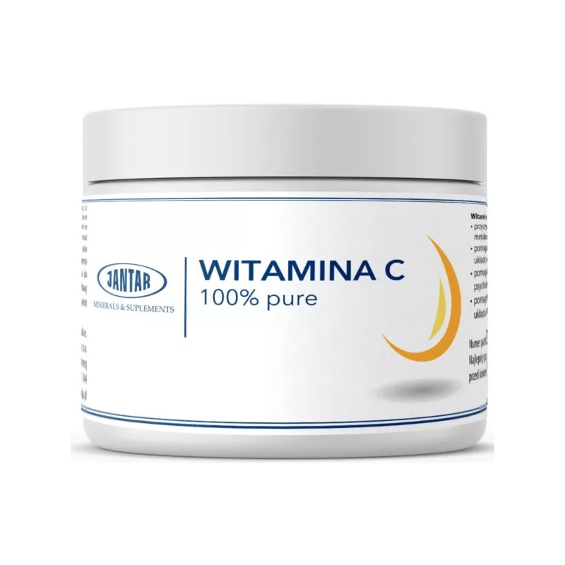 JANTAR WITAMINA C PURE 500G PROSZEK JANTAR WITAMINA C PURE 500G PROSZEK