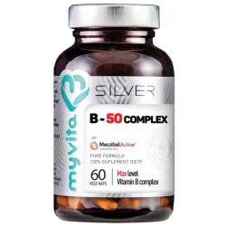 MYVITA SILVER WITAMINA B-50 COMPLEX 60 KAPS.