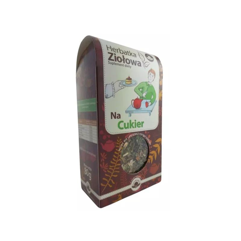 NATURA WITA HERBATKA ZIOŁOWA NA CUKIER 80G