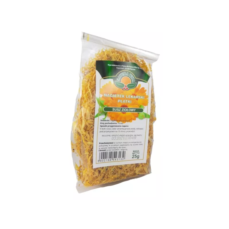 NATURA WITA NAGIETEK LEKARSKI PŁATKI 25G
