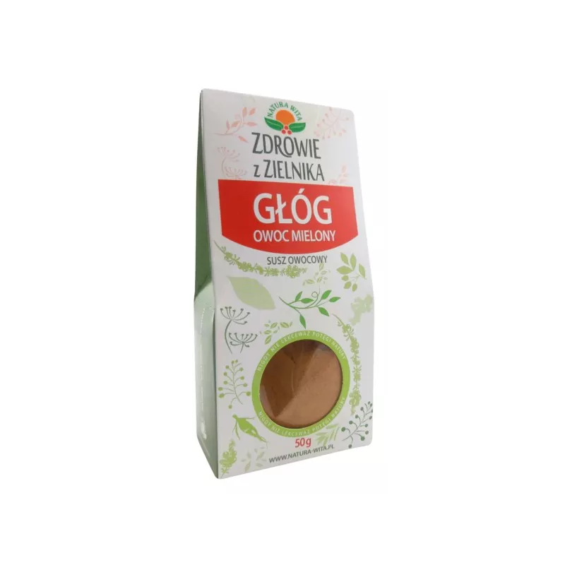 NATURA WITA GŁÓG OWOC MIELONY 50G NATURA WITA GŁÓG OWOC MIELONY 50G