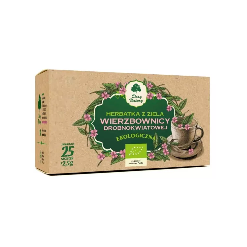 DARY NATURY HERBATKA Z ZIELA WIERZBOW. 25X2,5G DARY NATURY HERBATKA Z ZIELA WIERZBOW. 25X2,5G