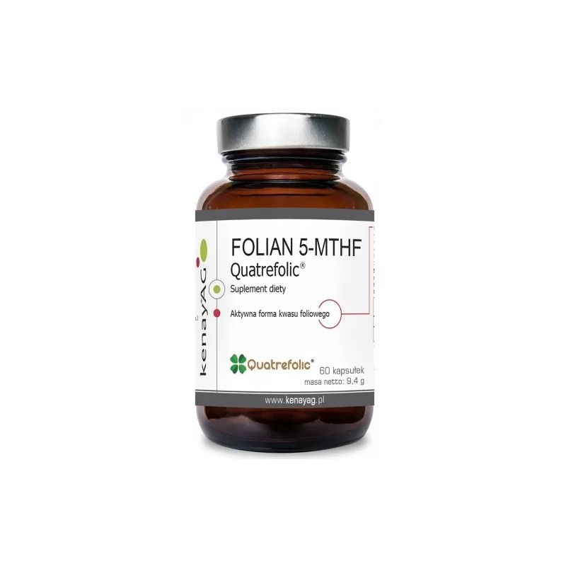 KENAY FOLIAN 5-MTHF 60 KAPSUŁEK KENAY FOLIAN 5-MTHF 60 KAPSUŁEK