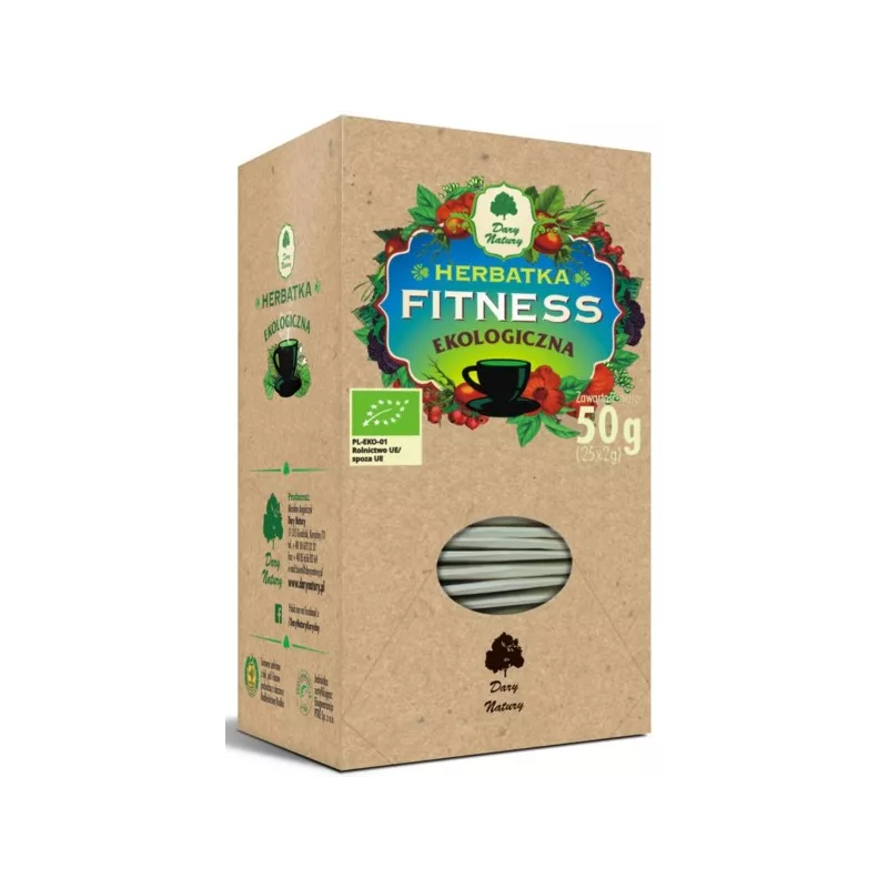 DARY NATURY HERBATA FITNESS 25X2G EKO