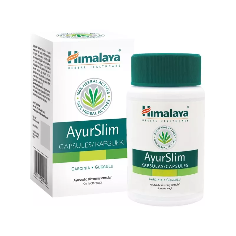 HIMALAYA AYURSLIM 60 KAPS. HIMALAYA AYURSLIM 60 KAPS.
