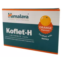 HIMALAYA KOFLET-H TABLETKI DO SSANIA POMARAŃCZA12S