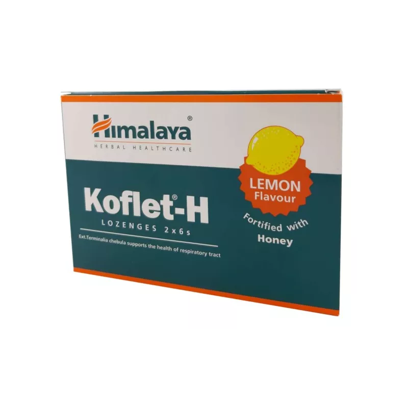 HIMALAYA KOFLET-H TABLETKI DO SSANIA CYTRYNA 11/19 HIMALAYA KOFLET-H TABLETKI DO SSANIA CYTRYNA 11/19