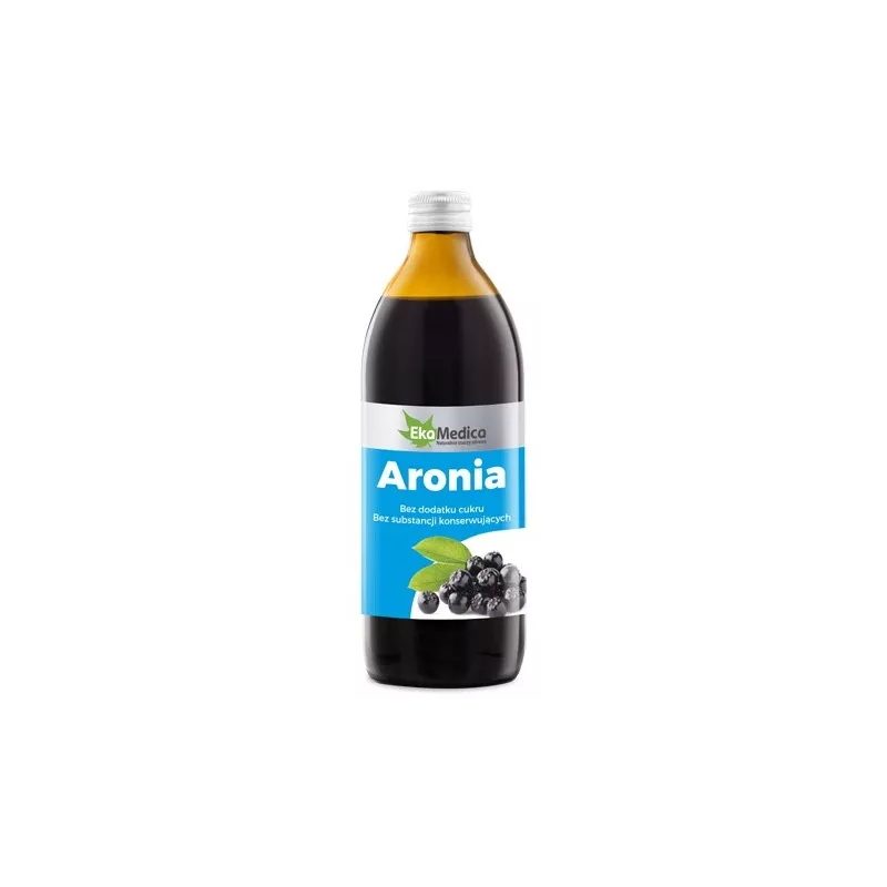 EKAMEDICA ARONIA 0,5 L SOK 100% EKAMEDICA ARONIA 0,5 L SOK 100%