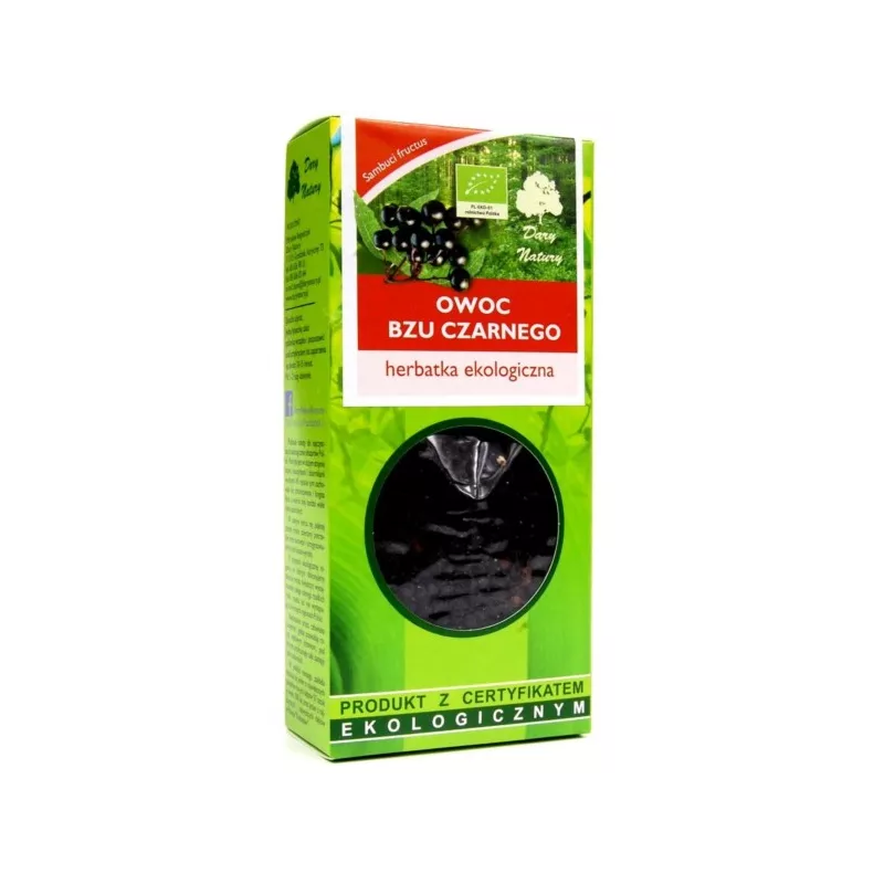 DARY NATURY OWOC BZU CZARNEGO EKO 100G DARY NATURY OWOC BZU CZARNEGO EKO 100G