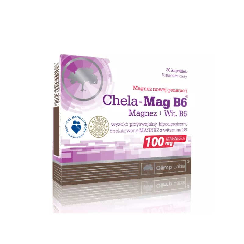 OLIMP LABS CHELA-MAG B6 30 KAPS. OLIMP LABS CHELA-MAG B6 30 KAPS.