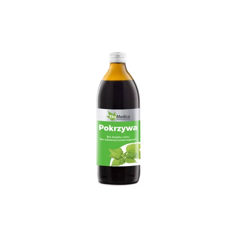 EKAMEDICA POKRZYWA 0,5 l SOK 100% 99,8%