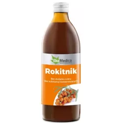 EKAMEDICA ROKITNIK 0,5 L SOK 100% EKAMEDICA ROKITNIK 0,5 L SOK 100%