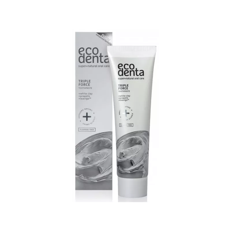 ECODENTA PASTA O POTRÓJNYM DZIAŁANIU 100ML
