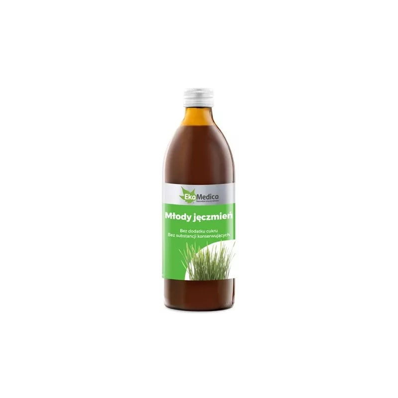 EKAMEDICA MŁODY JECZMIEŃ SOK 500ml EKAMEDICA MŁODY JECZMIEŃ SOK 500ml