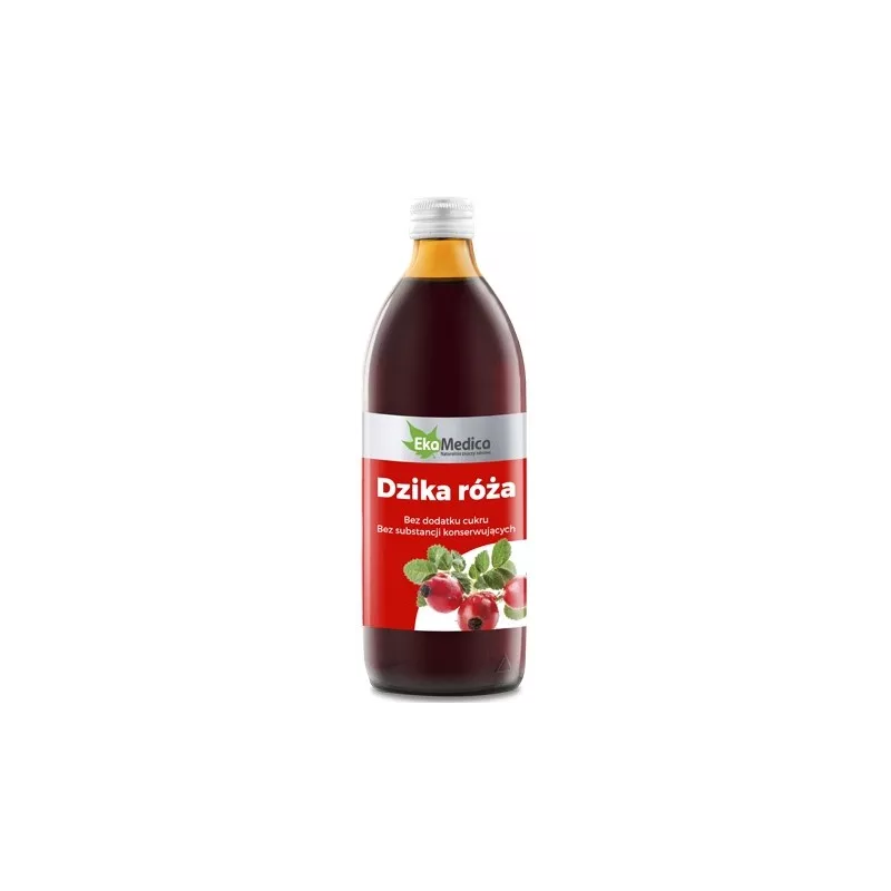 EKAMEDICA SOK Z DZIKIEJ RÓŻY 100%