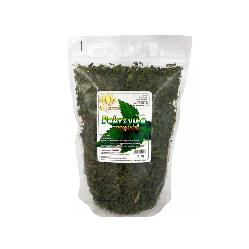 YUCCA HERBATKA POKRZYWA PREMIUM 100G YUCCA HERBATKA POKRZYWA PREMIUM 100G