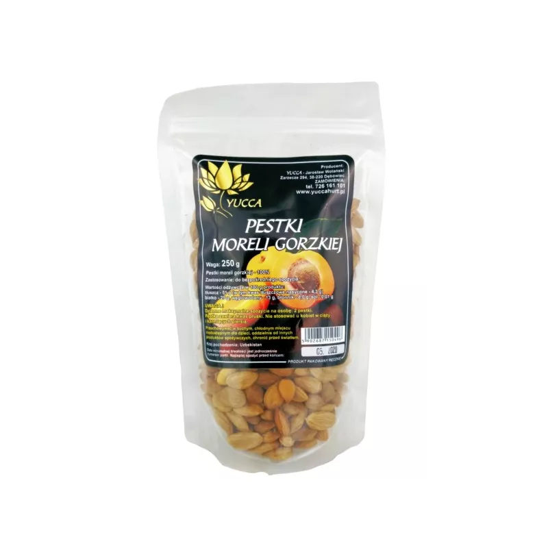 YUCCA PESTKI MORELI GORZKIEJ 250G