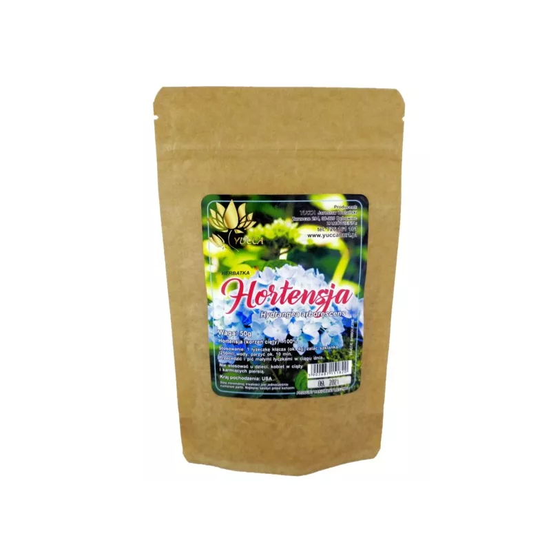 YUCCA KORZEŃ HORTENSJI 50G YUCCA KORZEŃ HORTENSJI 50G