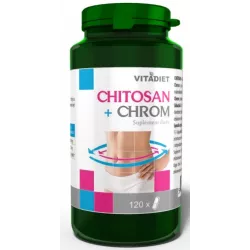 VITADIET CHITOSAN + CHROM 120 KAPS.