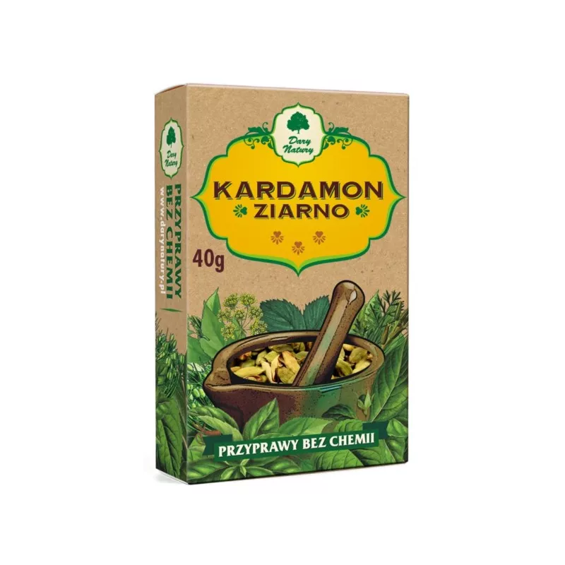 Dary natury kardamon ziarno 40g