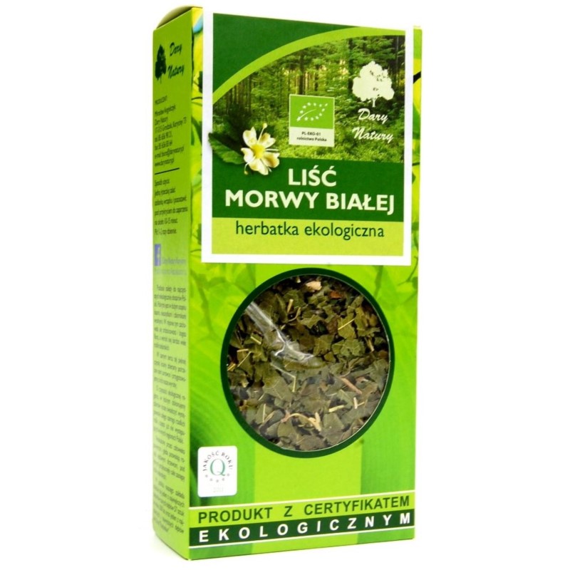 DARY NATURY MORWA BIAŁA LIŚĆ 50G EKO