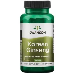 Swanson ŻEń-Szeń Koreański 500Mg 100 Kaps.