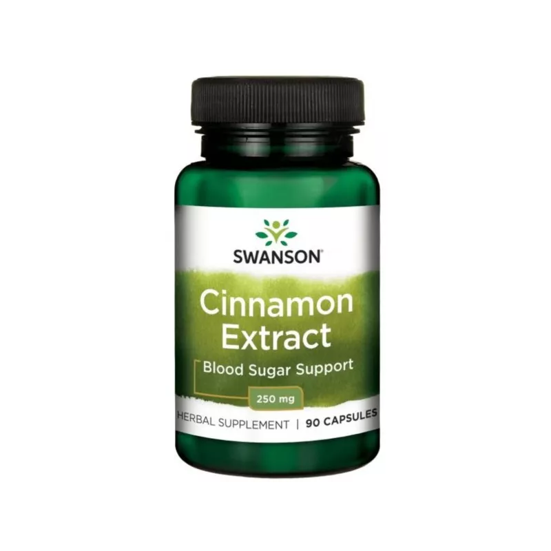 Swanson Cynamon Extract 250Mg 90 Kaps.