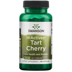Swanson Hiactives Tart Cherry 465Mg/60 Kaps.