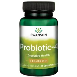 Swanson Probiotic-4  3 Mld/60 Kaps.