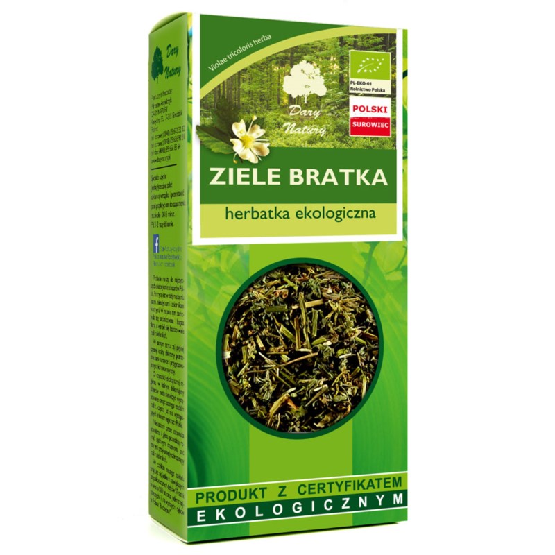 Dary Natury Ziele Bratka 50G Eko bratek Dary Natury Ziele Bratka 50G Eko bratek