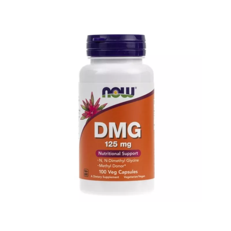 Now Foods DMG 125 mg 100 kapsułek vege Now Foods DMG 125 mg 100 kapsułek vege