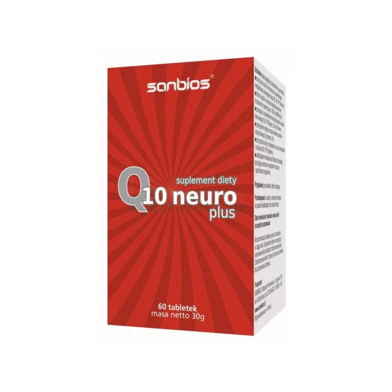 Sanbios Q10 Neuro plus 60 tab. insulinooporność Sanbios Q10 Neuro plus 60 tab. insulinooporność