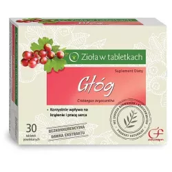 Colfarm Głóg 30 tabletek wspiera krążenie i serce