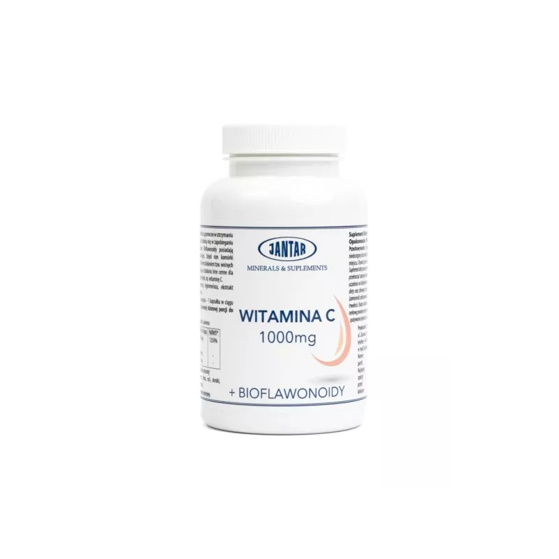 Jantar Witamina C 1000Mg + Bioflawonoidy 90 Kaps. Jantar Witamina C 1000Mg + Bioflawonoidy 90 Kaps.