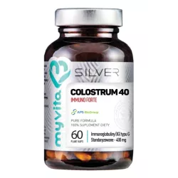 MyVita SILVER Colostrum 40/400mg 60 kap