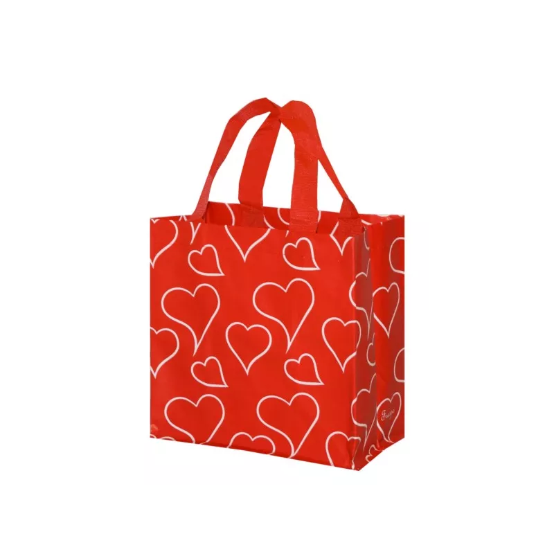 Torba Z Pp Mini serduszka czerwona 10 L