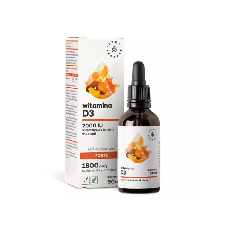 Aura Herbals Witamina D3 FORTE 50ML